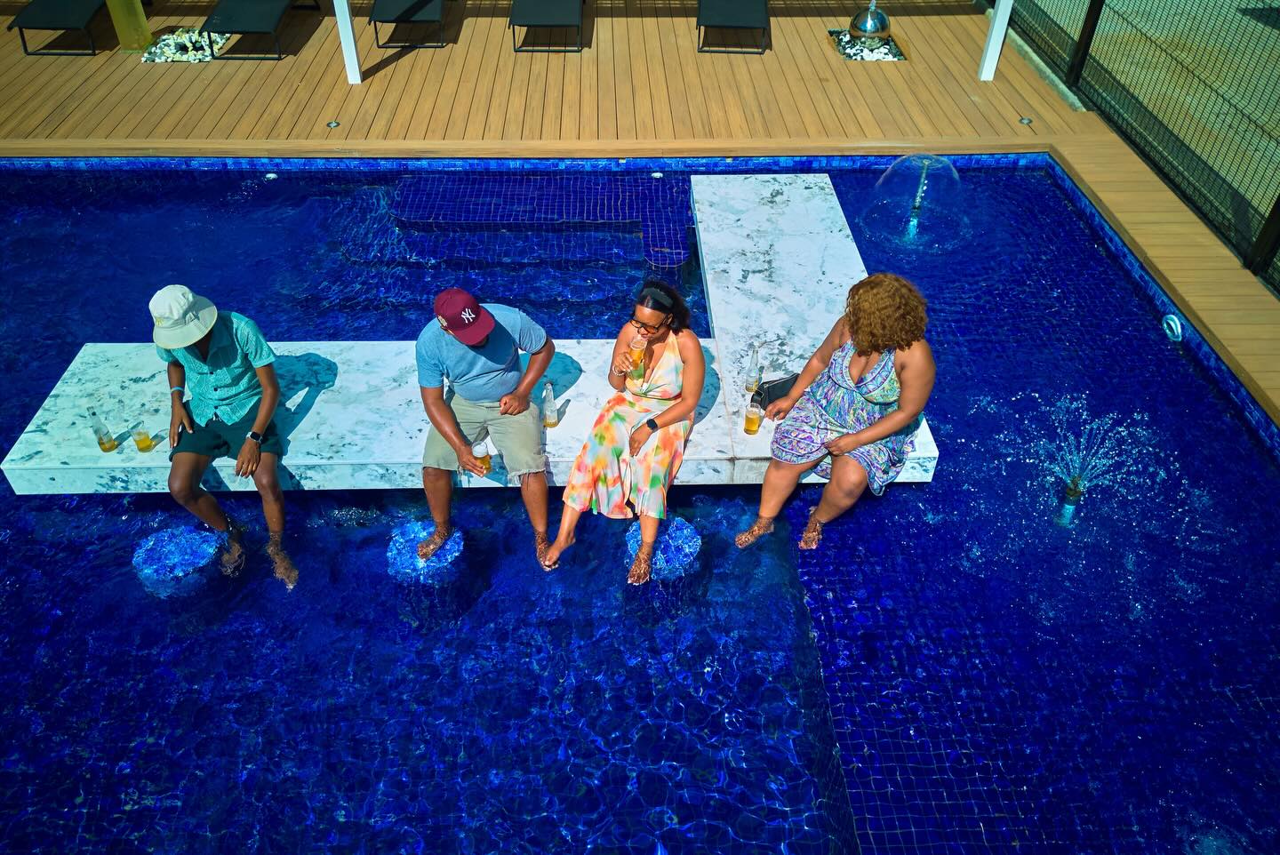 Poolside at ESFOG