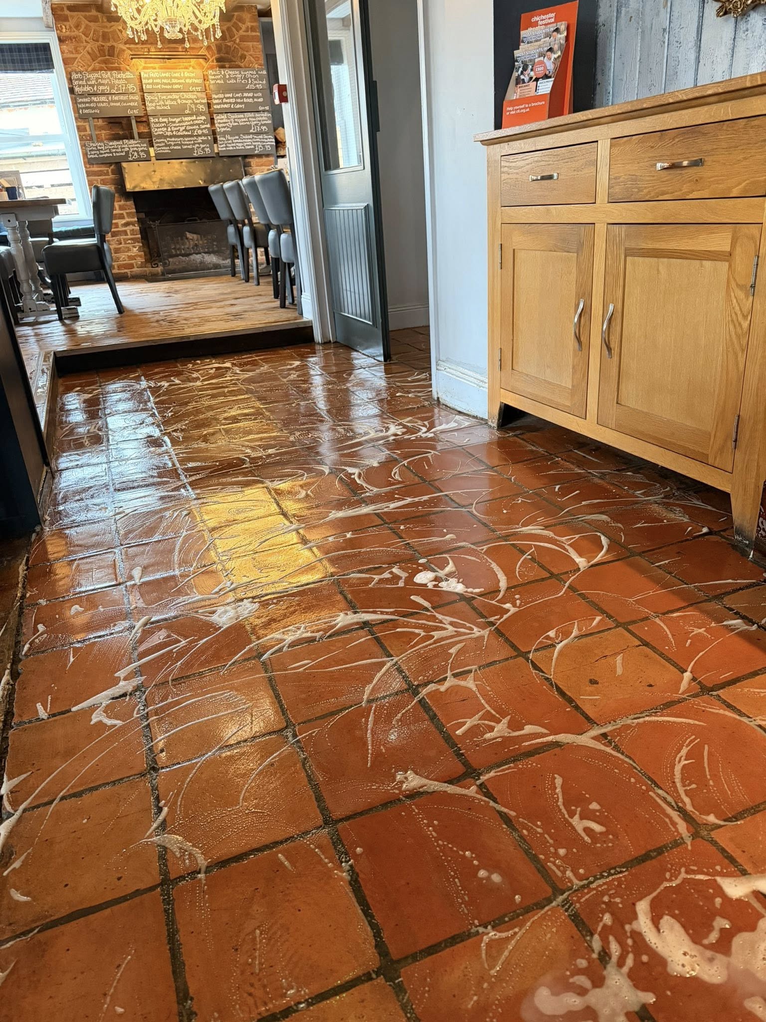 Restaurant floor